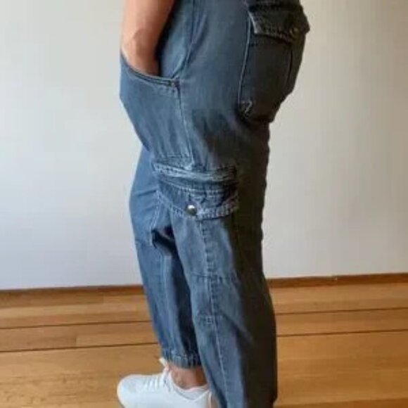 Anthropologie Pilcro High-Rise Cargo Jeans - Picture 10 of 14